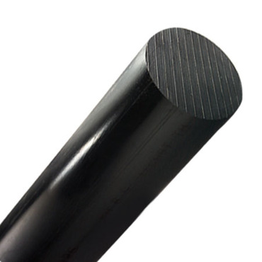 Round rod PA6 XT GF30 (30% glassfilled) black